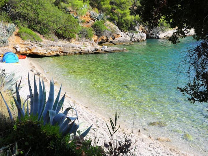 Beach tent experience
