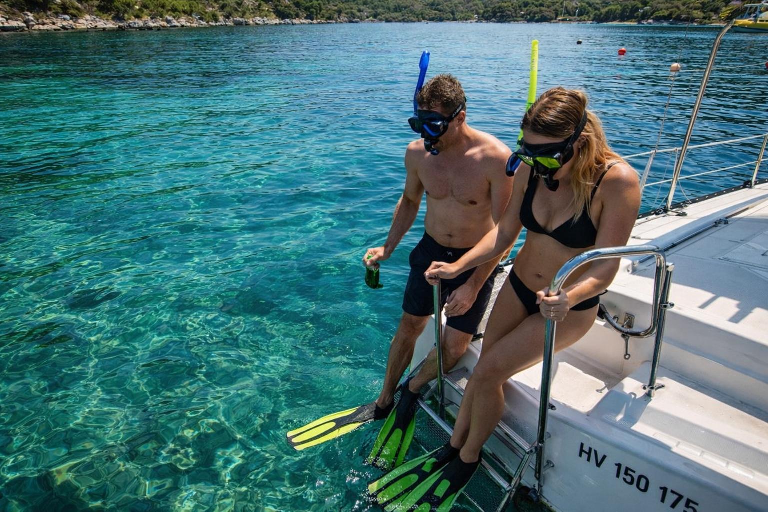 Sail Swim Snorkel Unplug